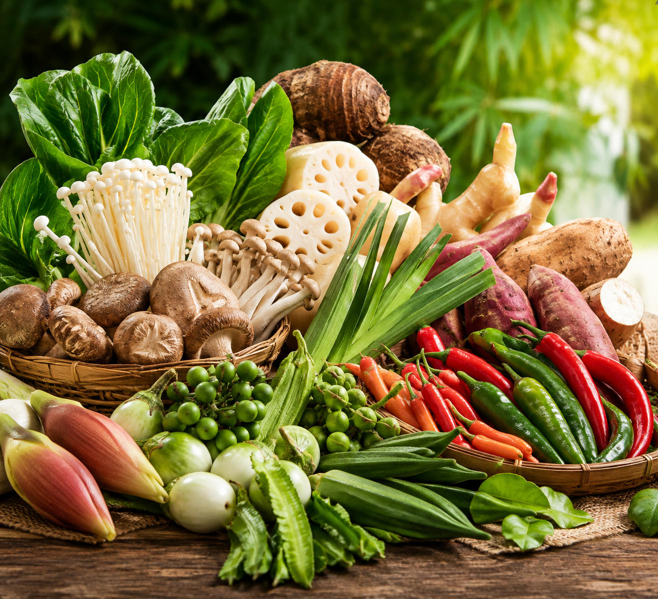 Imported Asian Vegetables and Fresh Produce